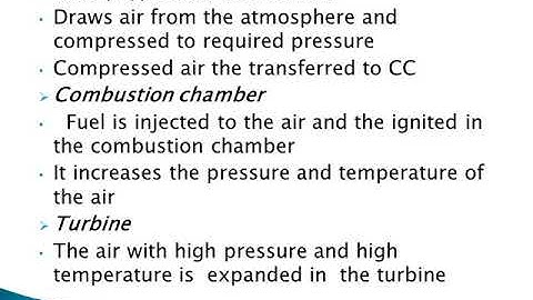 ME204: THERMAL ENGINEERING MODULE 6 : GAS TURBINE