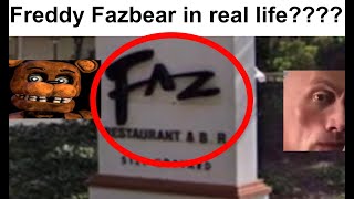 FREDDY IN REAL LIFE?