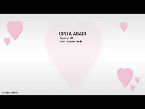 CINTA ABADI - Panbers 1970.  Cover : Donbers Family