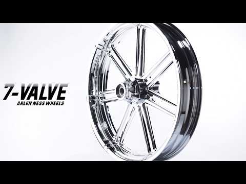 Video 1 von Llanta forjada billet de 7 válvulas - Rueda 7-VALVE 18x5.50 negro - ALMACEN USA-