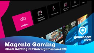 Magenta Gaming | Cloud Gaming | Preview | #gamescom2020 | DE screenshot 3