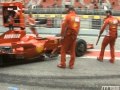 Michael Schumacher testing the Ferrari F2007 in Barcelona (RAI Footage, November 2007)