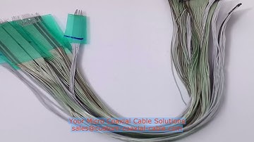 fine-pitch coax cable Netherlands factory I-PEX 20373-R30T-06 20680-050T-01 micro coax Poland distri