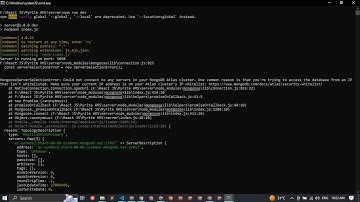 MongooseServerSelectionError: Could not connect to any servers in your MongoDB Atlas cluster.