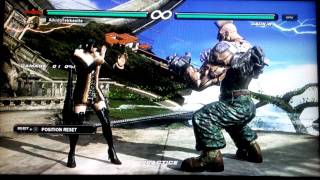 Tekken 6 BR: Anna's Maximum Wall Combo Damage.