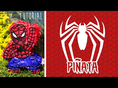 Cómo hacer piñata de SPIDERMAN | Feliz día del niño, niña, niñe ✨ | Ft. Tann Medi