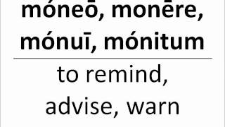 Wheelock's Latin - Chapter 01 vocabulary