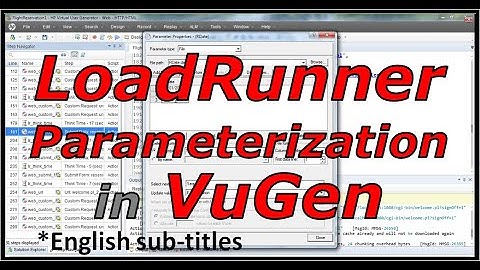 LoadRunner-Parameterization-Loadrunner Tutorial for Beginners-LoadRunner Scripting Tutorial-VuGen