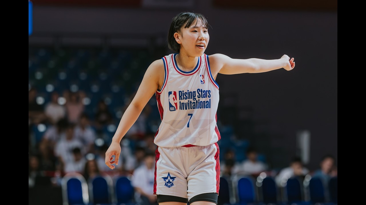 精華女子100点ゲームで初戦を完勝！ 【NBA Rising Stars Invitational 2026】ホワチョン(シンガポール) vs 精華女子(日本)