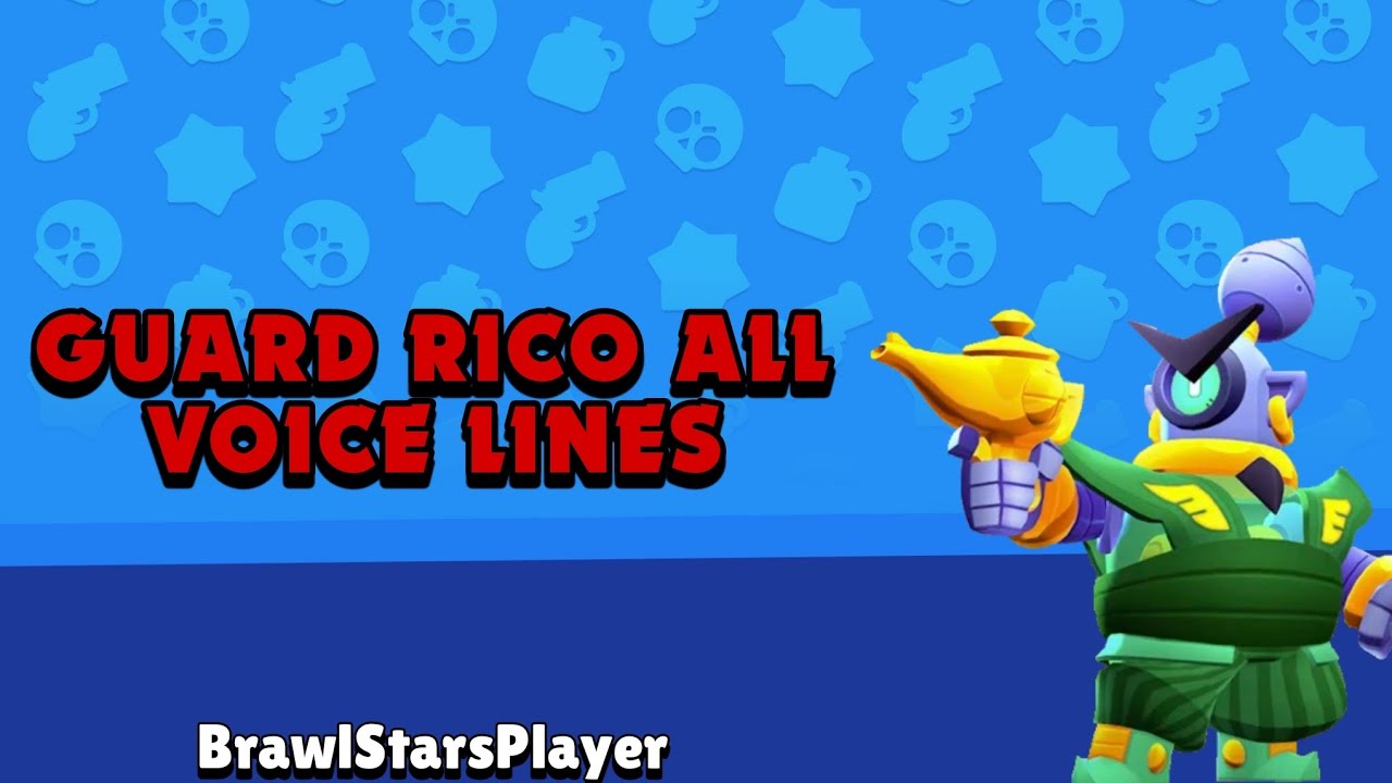 Guard Rico | All voice lines - 2024 - YouTube