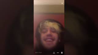 Lil peep and toopoor periscope live video “I want flan 🍮”