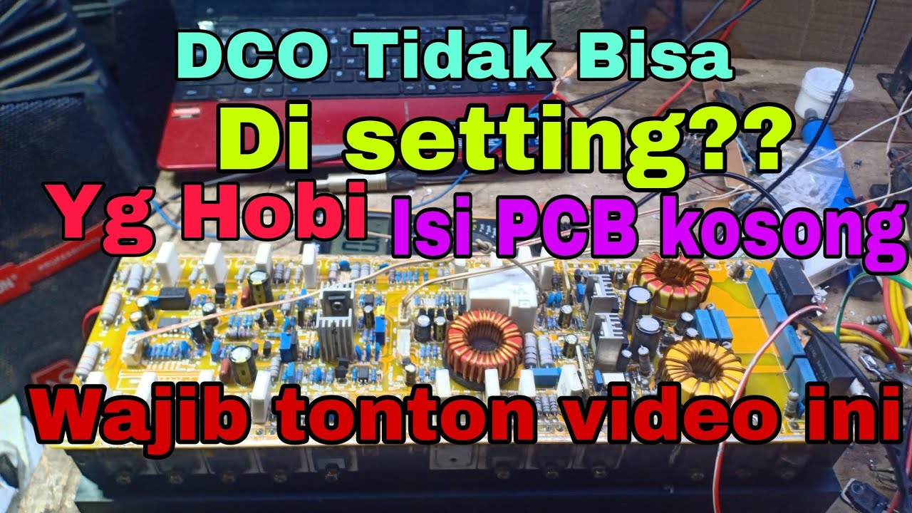 Cara mengatasi DCO yang tidak bisa di setting pada power class TD