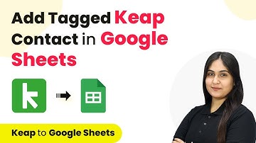 How to Add Tagged Keap Contact in Google Sheets | Keap to Google Sheets