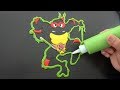 Draw color cook teenage mutant ninja turtles pancake art
