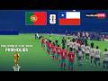 PORTUGAL Vs CHILE Pre World Cup 2026 Friendlies Full Match All Goals Simulation PES 