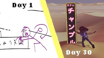 I spent 30 days learning 3D animation! [Blender3D]