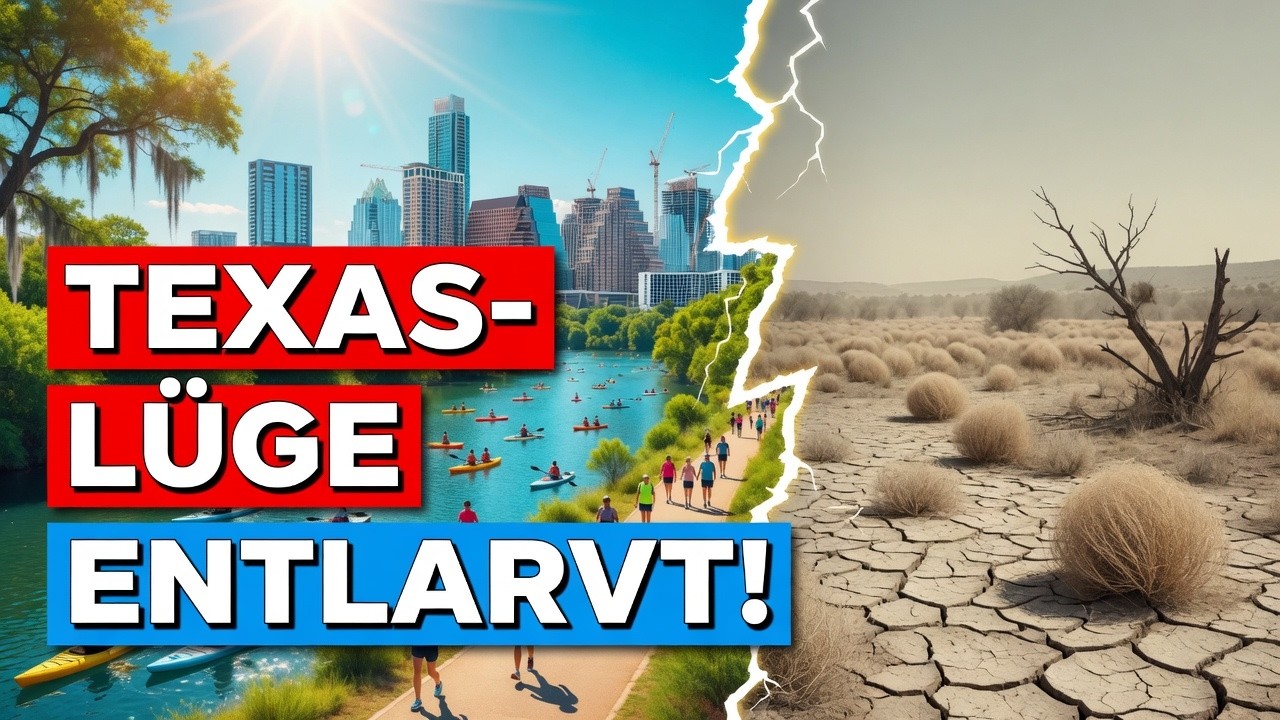 Texas-LÜGE entlarvt: Ist Texas wirklich eine Wüste? (Schock-Bilder aus Austin)