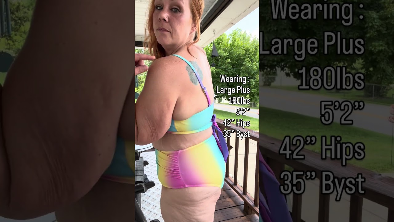 Plus Size Bikini Try On | GORGLITTER High Waisted Swim Review  