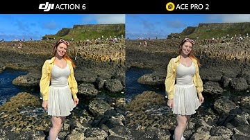 DJI Osmo Action 6 VS Insta360 ACE Pro 2 | カメラテスト