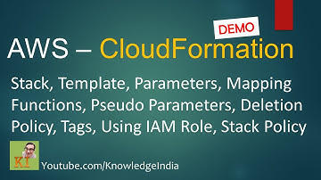 AWS CloudFormation DEMO | Stack, Template,  Parameters, Mapping, IAM Role, Stack Policy