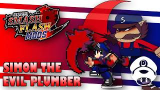 SSF2 Mods: Simon The Evil Plumber (By me)