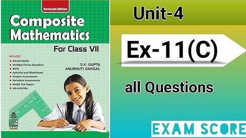 composite mathematics class 7 || triangle and it