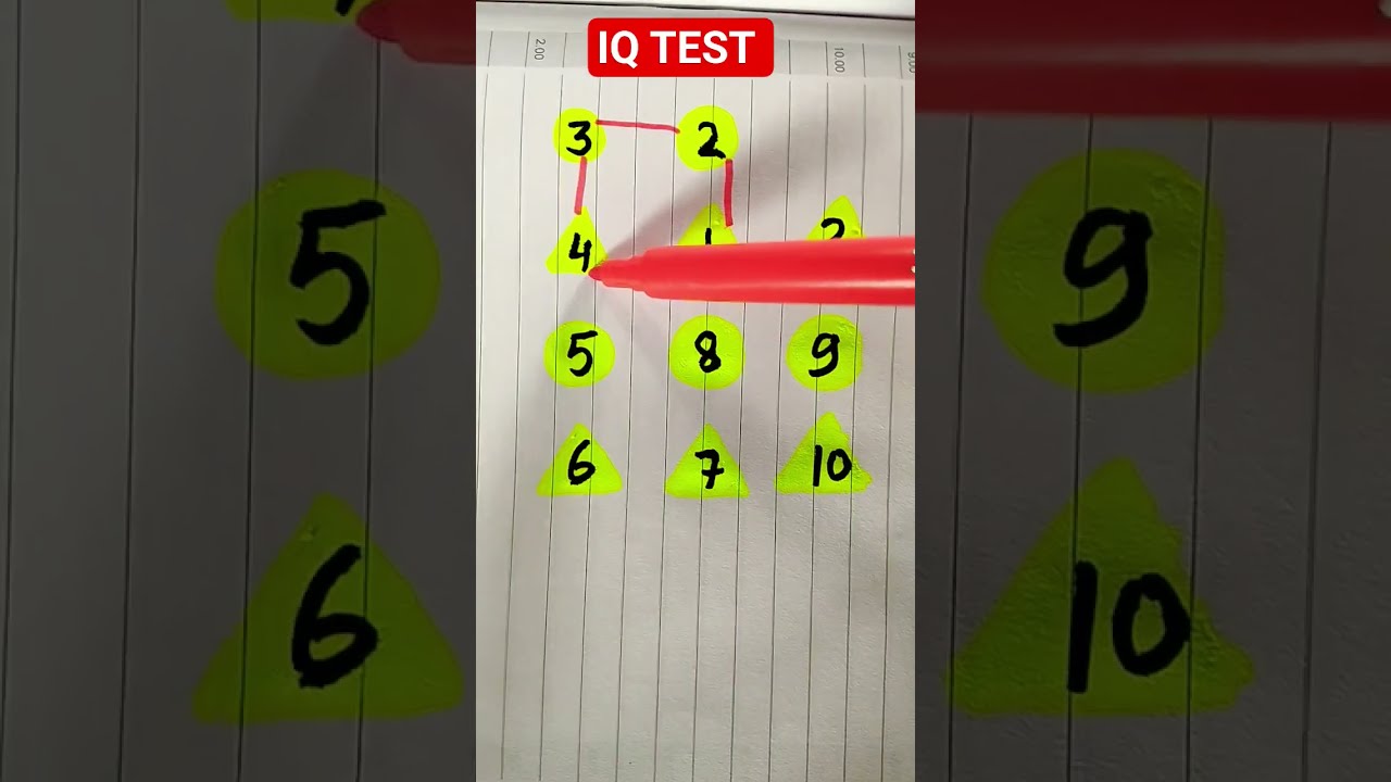 IQ TEST Maths Numbers Trending