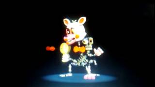 Fnaf World ~ Mangle w/ Paddleball