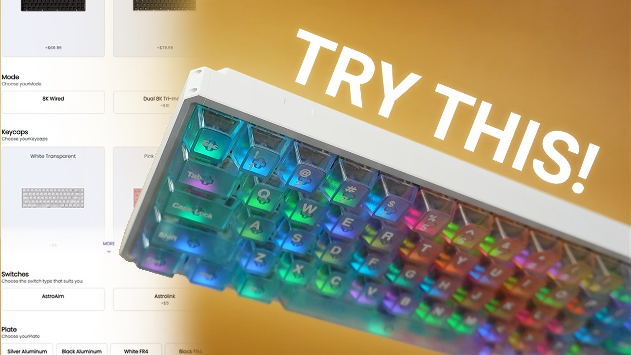 Все еще ищете недорогую магнитную клавиатуру?! Попробуйте эту... (Обзор Akko MOD68)