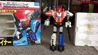Transformers G1 Japanese exclusive sixliner. Return of convoy, 1991, vintage, combiner, universe,