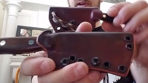 Bark River Micro Bravo and Aurora Mini Kydex Sheaths