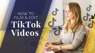 How To Film And Edit a TikTok Video  2023 Tik Tok Editing Tutorial