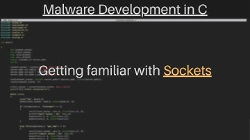 Malware Development in C | Getting familiar with sockets
