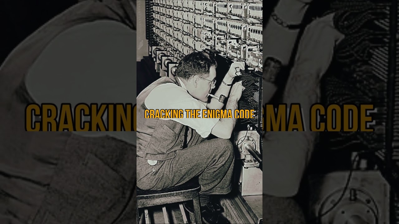 Alan Turing, the Enigma Code Breaker.