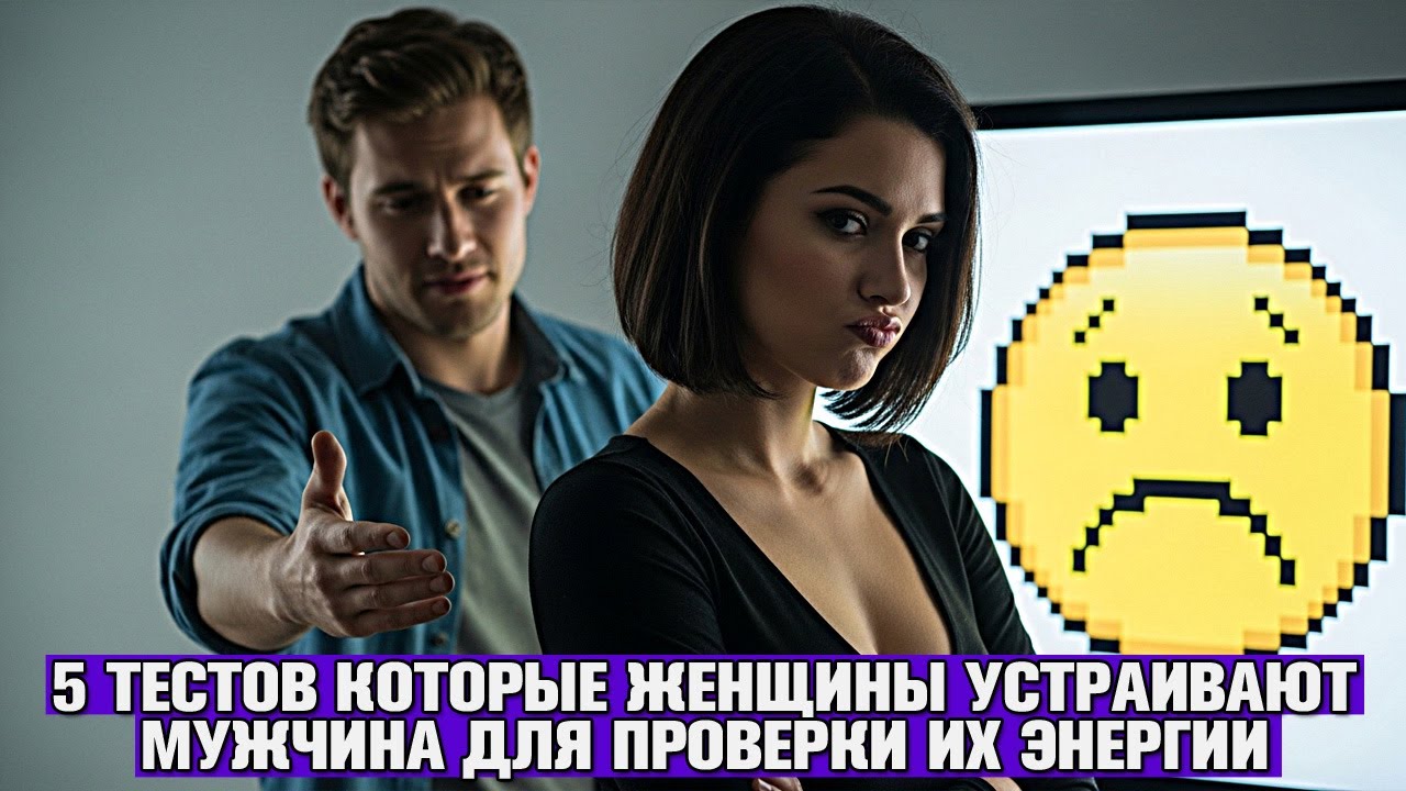 ЖЕНСКАЯ ПРОВЕРКА: 👑 5 ТЕСТОВ, КОТОРЫЕ ЖЕНЩИНЫ УСТРАИВАЮТ МУЖЧИНАМ, ЧТОБЫ ПРОВЕРИТЬ ИХ ЭНЕРГИЮ