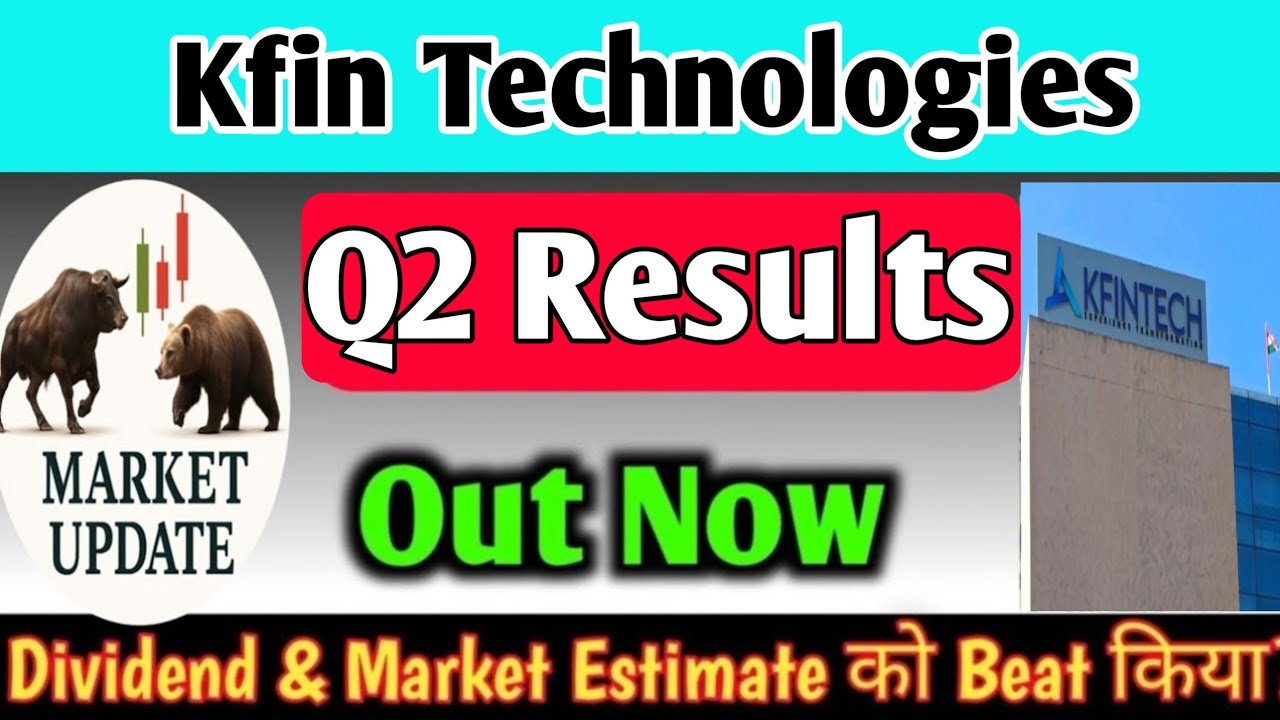Kfin Technologies Q2 Results 2026 | Kfin Tech Share Latest News | Kfin Tech Q2 Results Today 