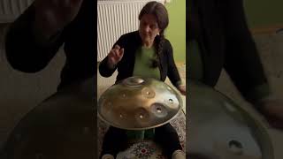 Sending kindness into this world 💚🕊️ #musicforpeace #handpan #handpanmaker