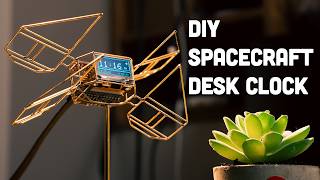 [Satisfying] Building a Sci-Fi Spacecraft Desk Clock