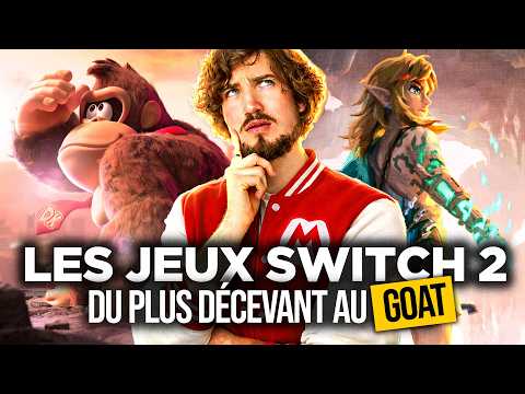 I Ranked EVERY SWITCH 2 EXCLUSIVE from WORST to BEST 🔥 My ULTIMATE SWITCH 2 TIER LIST!