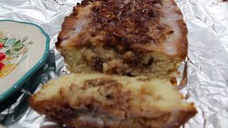 APPLE FRITTER BREAD/HOME MADE SNACK OR DESSERT/SIMPLE AND EASY / EPISODE 924/CHERYLS HOME COOKING