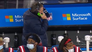 Bill Belichick Calls the Guy Who Told Him To Challenge Play After It Fails LIVID | Bills vs Patriots