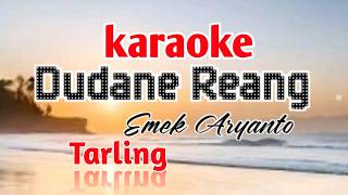 Karaoke DUDANE REANG  Emek Aryanto