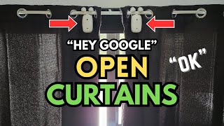 Tuya Smart Curtain Robots (Hey Google, OPEN CURTAINS)