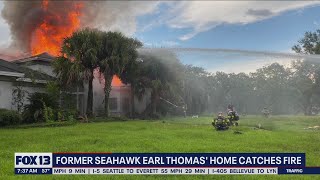 Former Seahawk Earl Thomas' home catches fire | FOX 13 Seattle