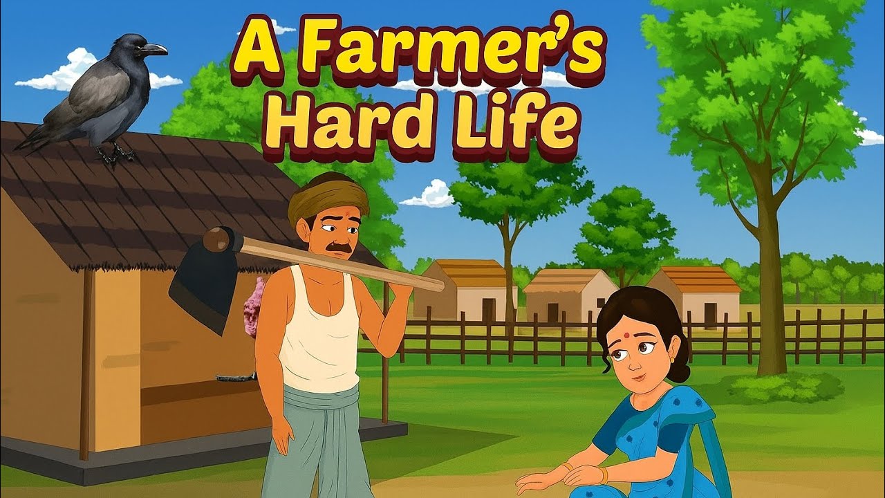 Thaka Hua Kisan | Heart Touching Short Story of a Poor Farmer 🌾💔 - YouTube