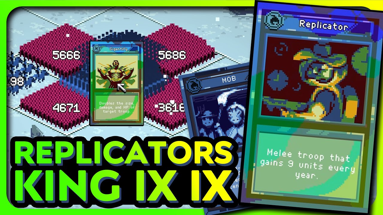 King of Nomads IX IX difficulty - Mob & Replicators build guide  | 9 Kings