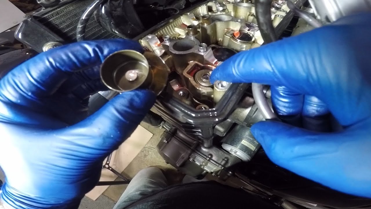 Valve adjustment Gen 1 Z1000 (0306) YouTube