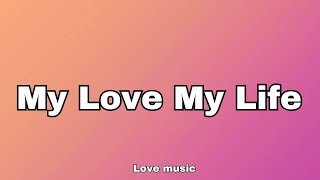 My Love, My Life(lyrics )| Soft Romantic English love song 2026 screenshot 2