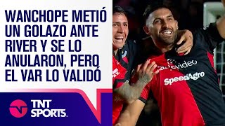 ¡GOLAZO de WANCHOPE con confirmación del VAR! ÁBILA desparramó a ARMANI para el primero del SABALERO