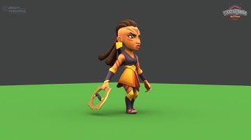 Amazon - 3D Animations - Low Poly Game Characters